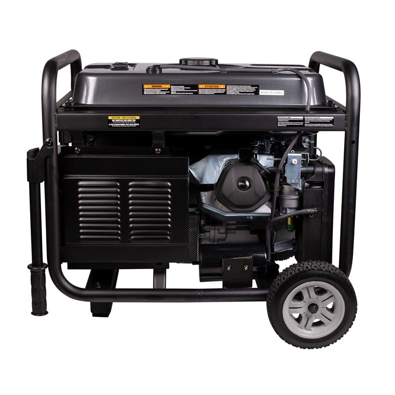 BE 6500 Watt Heavy Duty Portable Generator, 6.6 Gal BE-6500ER - Outage Proof
