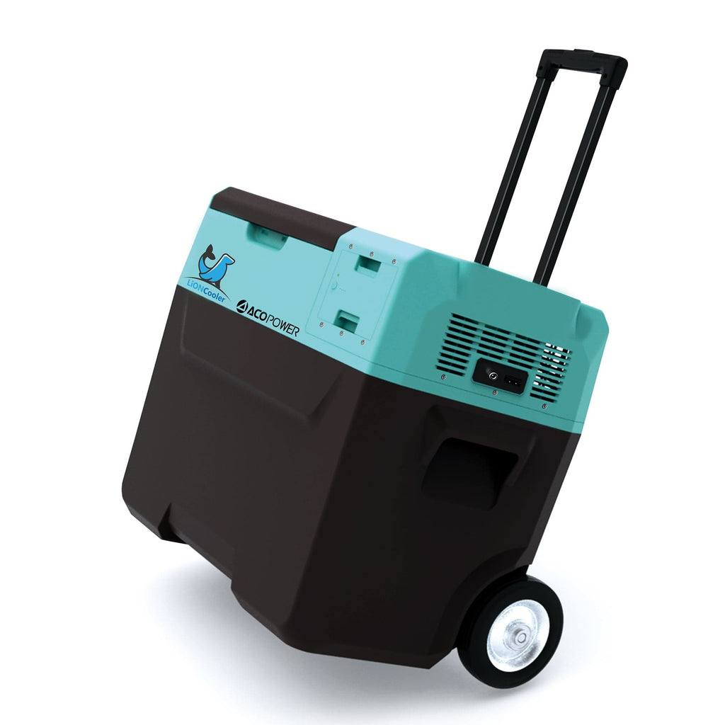 ACOPower LionCooler X40A Portable Solar Fridge Freezer, 42 Quarts (New Model ,Green Color) - Outage Proof