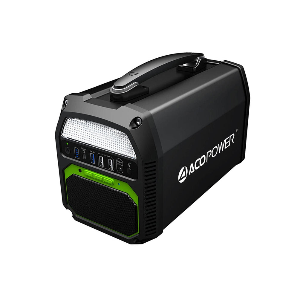 ACOPOWER 462Wh/500W Portable Solar Generator (New Arrival 2020) - Outage Proof