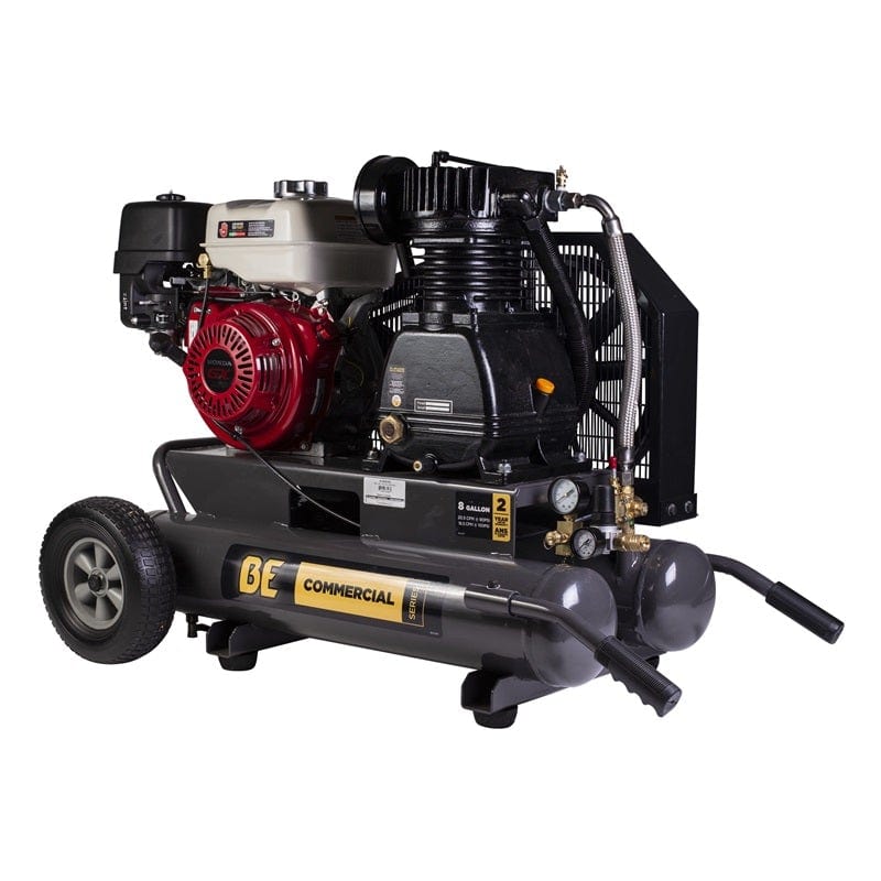 BE 17.7 Cfm @ 175 Psi - 8 Gallon Air Compressor With Honda Gx270 Engine AC908HB2 - Outage Proof