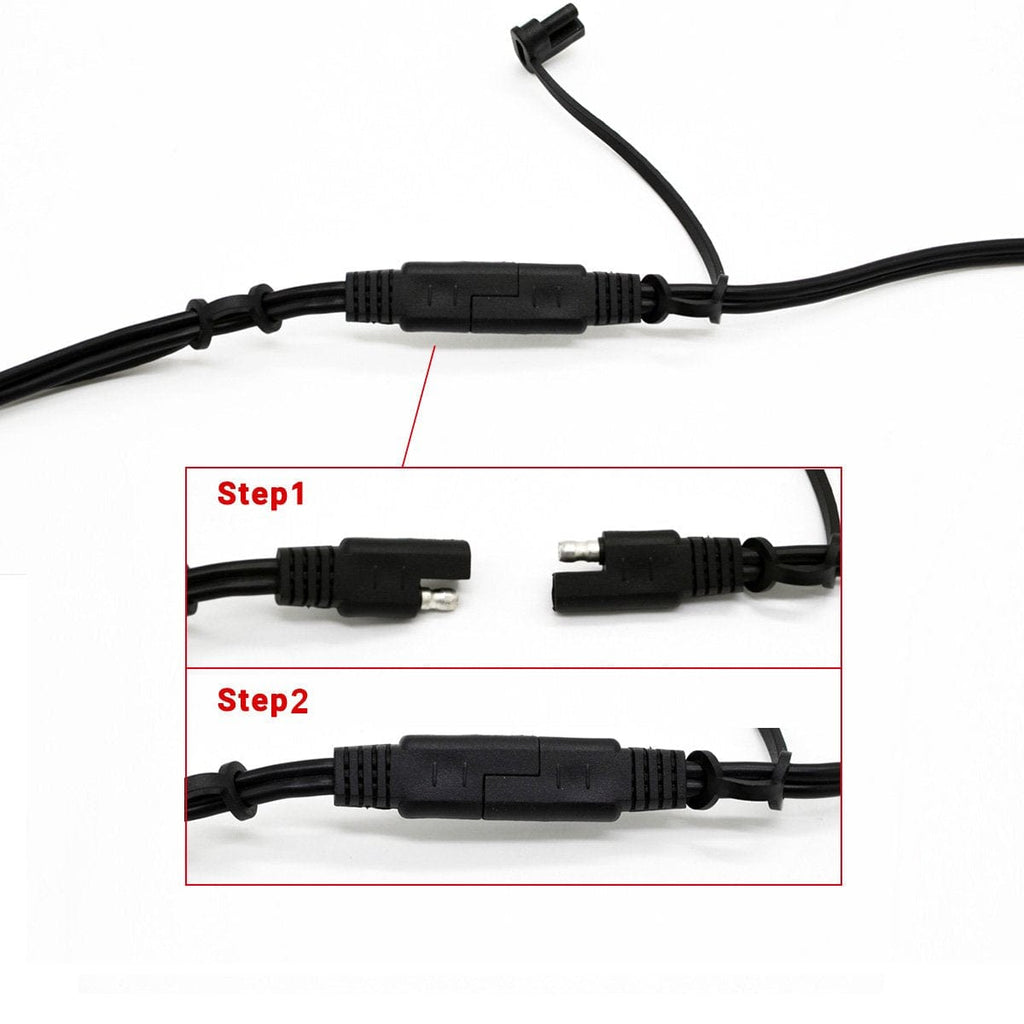 SAE- SAE 14AWG 20ft extension Cable - Outage Proof