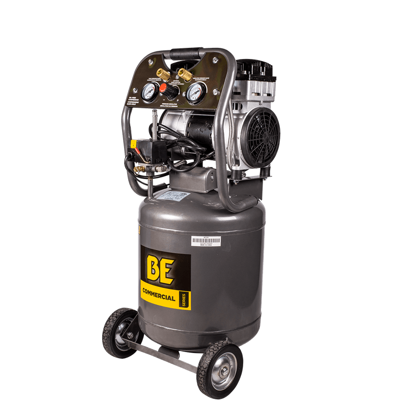 BE 5.3 Cfm @ 90 Psi - 10 Gallon Quiet Portable Electric Air Compressor AC210 - Outage Proof