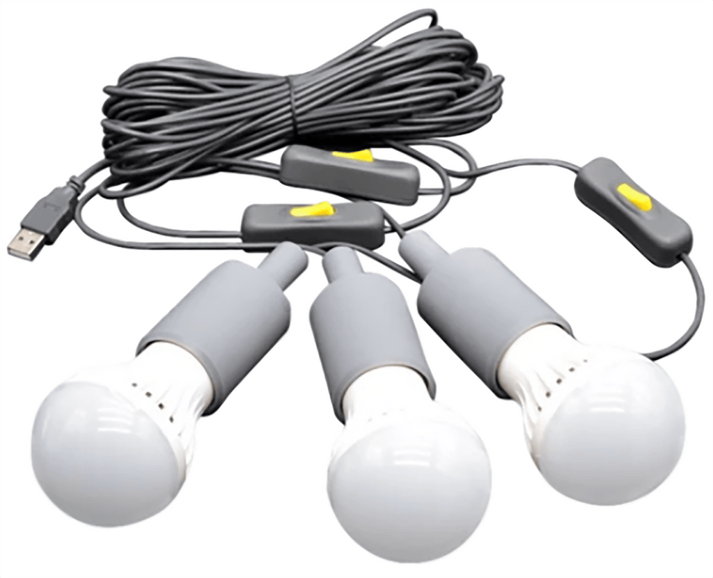 Lion Energy 3 LED Light Bulb String 50170084 - Outage Proof