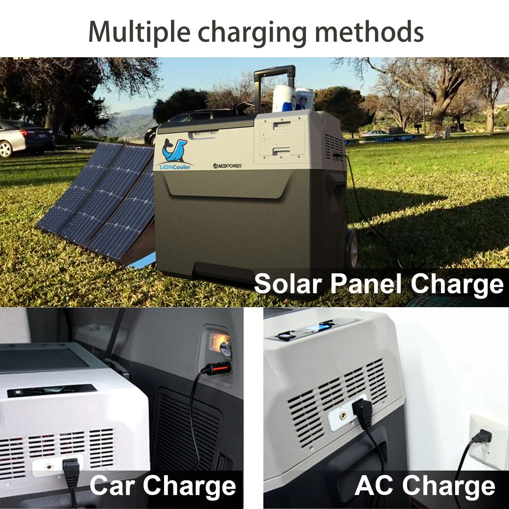 ACOPower LionCooler X40A Portable Solar Fridge Freezer, 42 Quarts (New Model) - Outage Proof