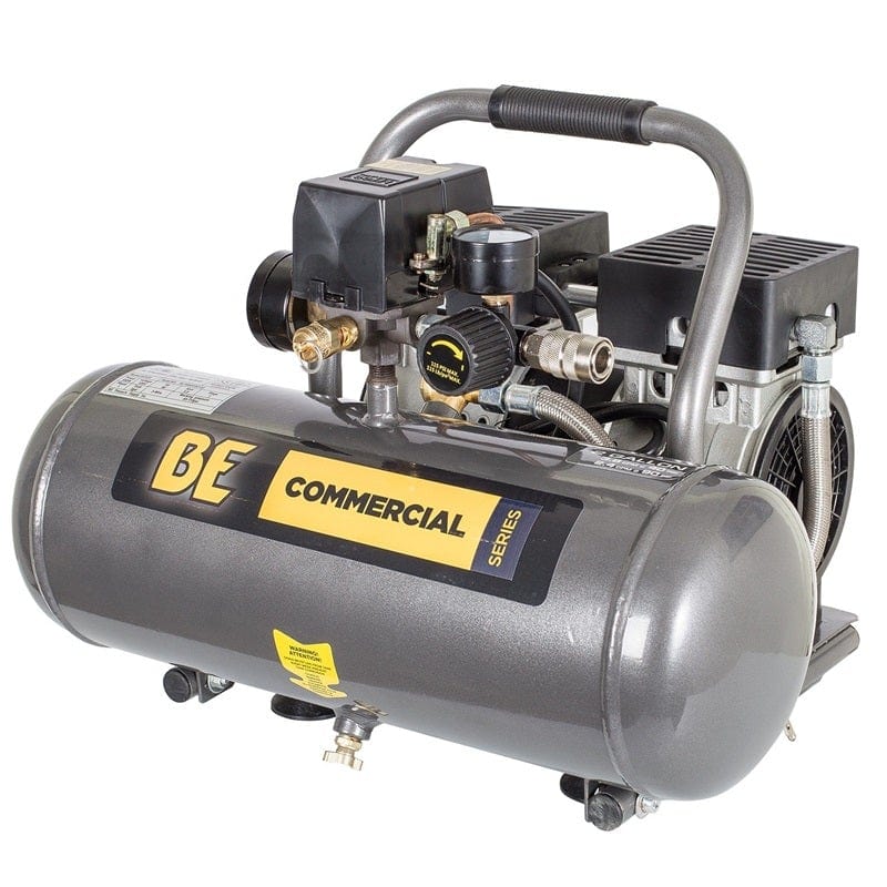 BE 2.3 Cfm @ 90 Psi - 2 Gallon Ultra Quiet Portable Electric Air Compressor AC072 - Outage Proof