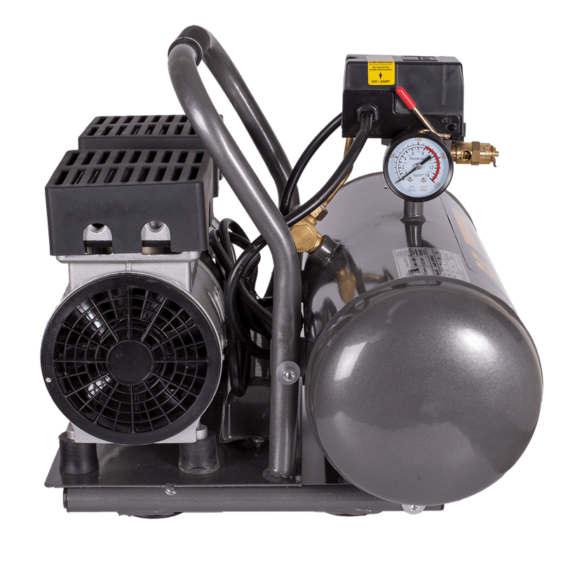 BE 2.3 Cfm @ 90 Psi - 2 Gallon Ultra Quiet Portable Electric Air Compressor AC072 - Outage Proof