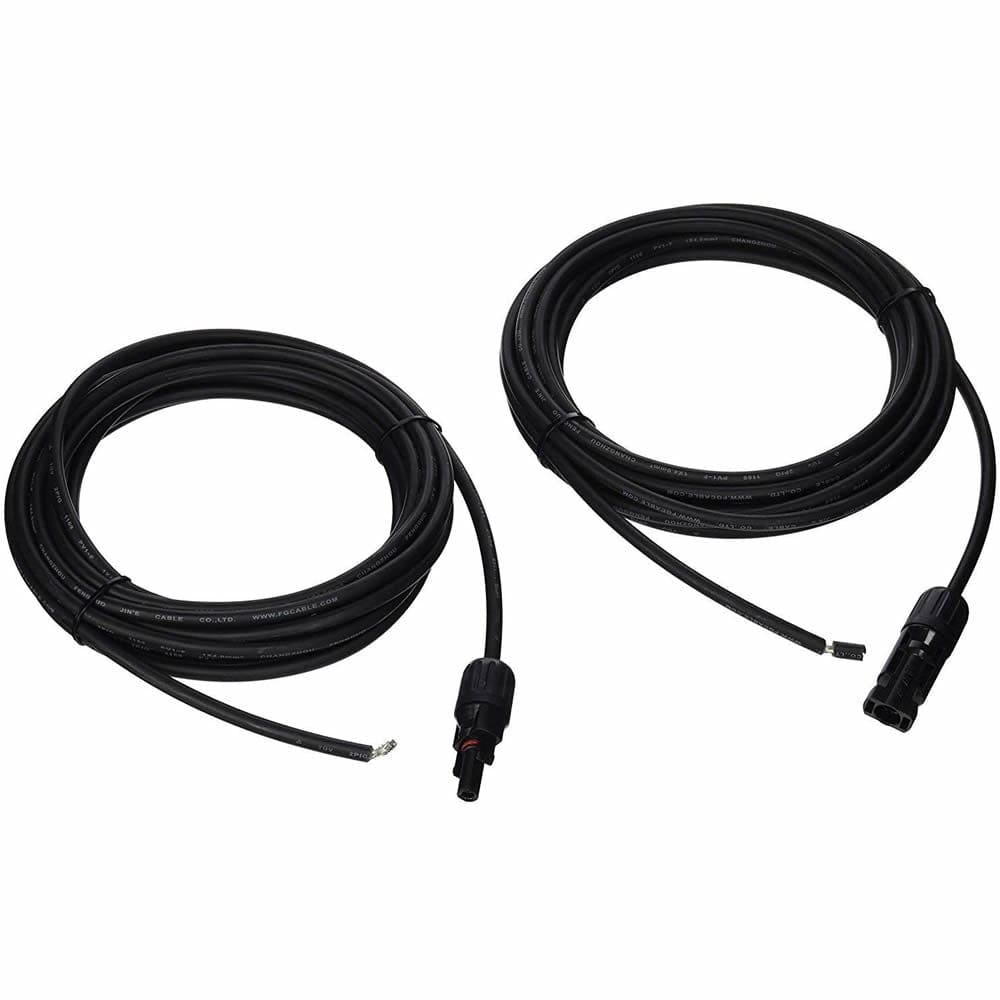 ACOPower 10/20/30FT 12AWG Bare wire-PV Extension Cable - Outage Proof