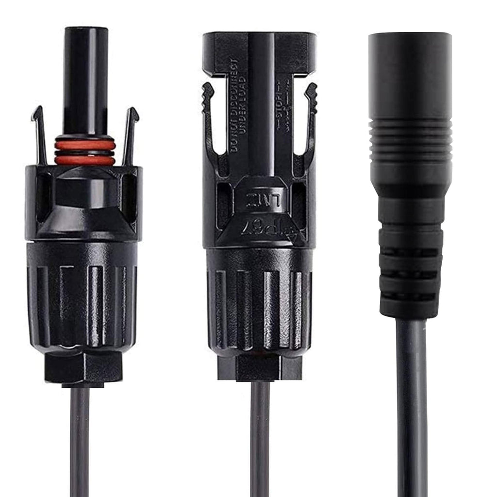 ACOPOWER DC 8mm Female to Solar Connector Adapter Cable - Outage Proof