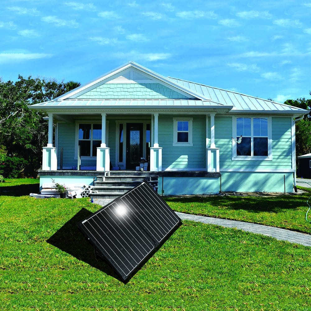 ACOPOWER PTK 100W Portable Solar Panel Expansion Briefcase - Outage Proof