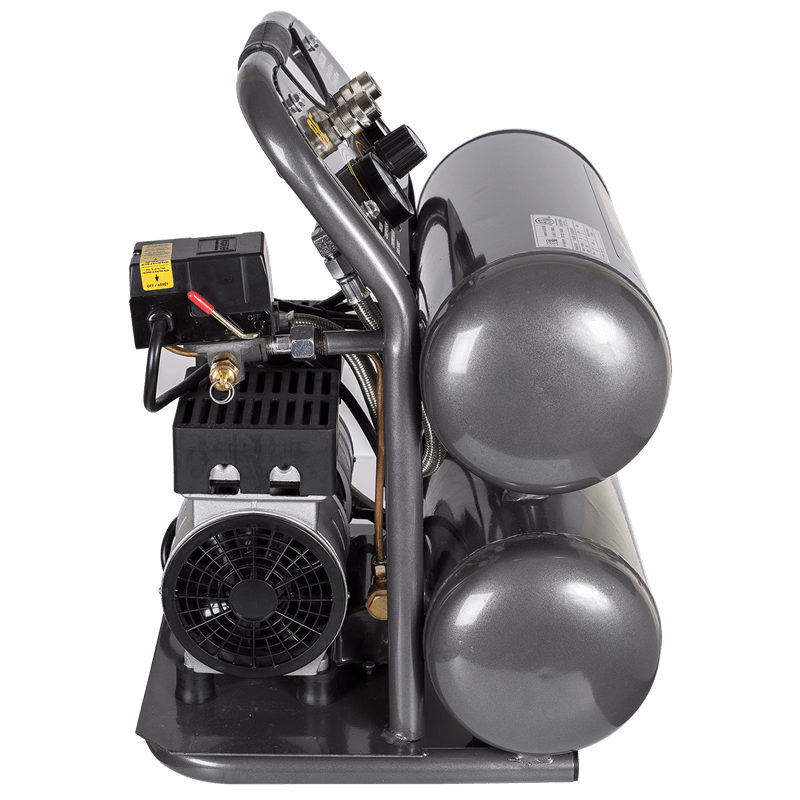 BE 2.8 Cfm @ 90 Psi - 4 Gallon Ultra Quiet Highly Portable Electric Air Compressor AC104 - Outage Proof