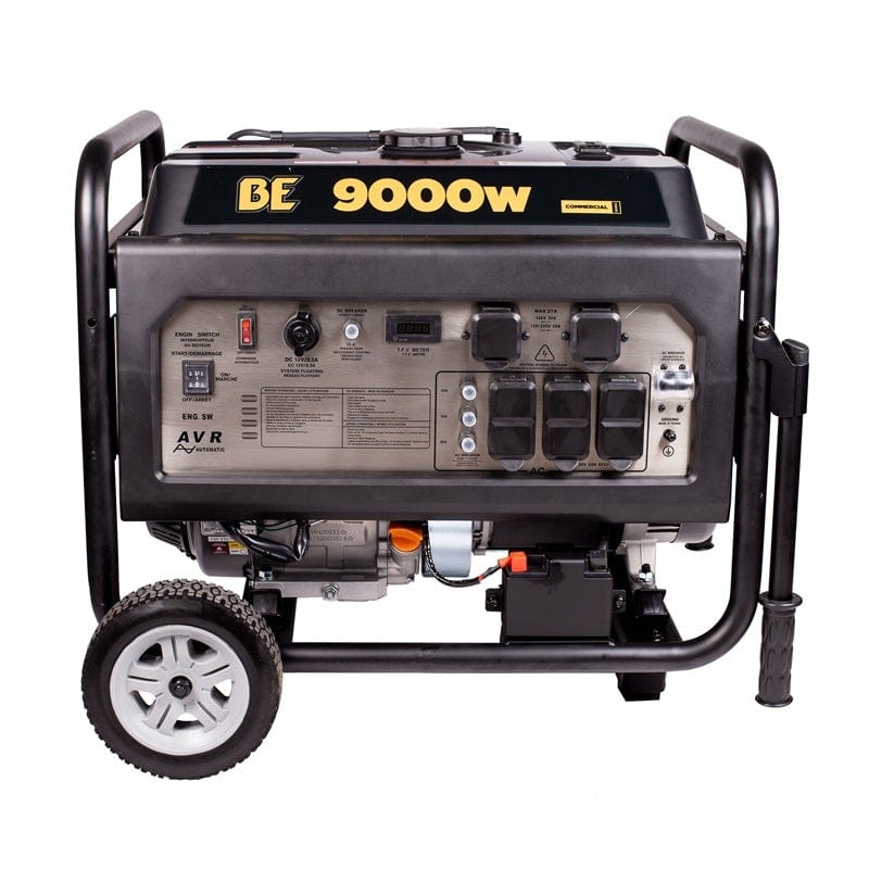 BE 9,000 Watt Electric Start Portable Generator BE-9000ER - Outage Proof