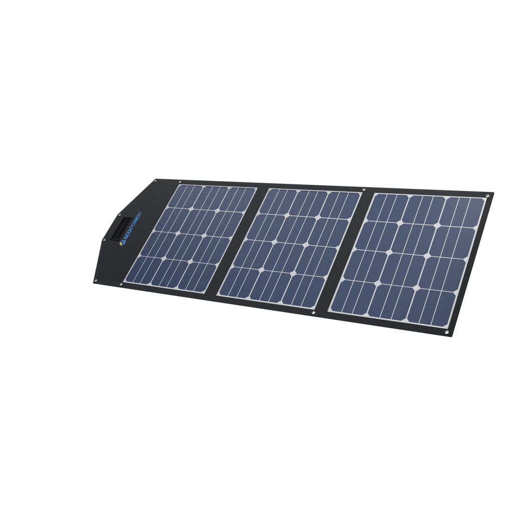 ACOPower LTK 120W Foldable Solar Panel Kit With Included ProteusX 20A Charge Controller - Outage Proof