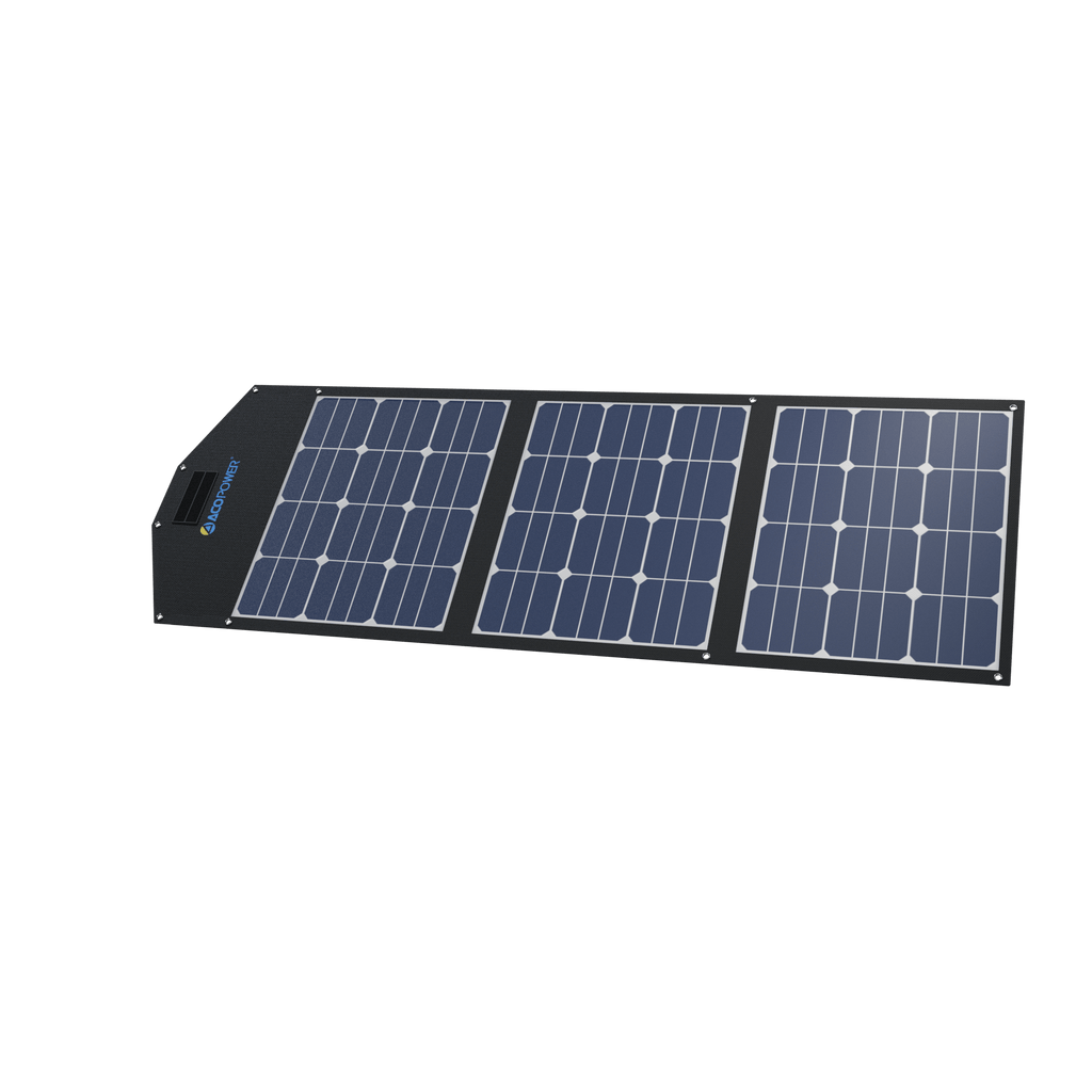 ACOPower LTK 120W Foldable Solar Panel Kit With Included ProteusX 20A Charge Controller - Outage Proof