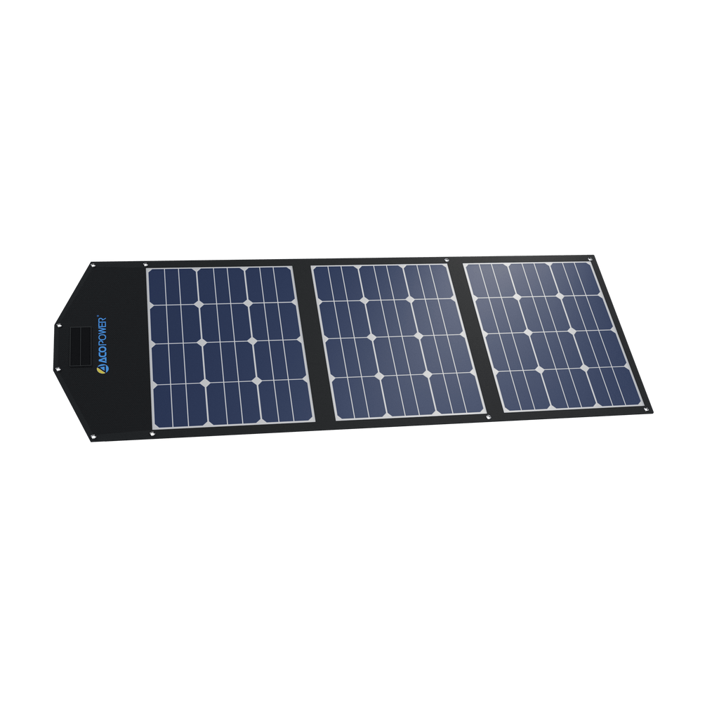 ACOPower LTK 120W Foldable Solar Panel Kit With Included ProteusX 20A Charge Controller - Outage Proof