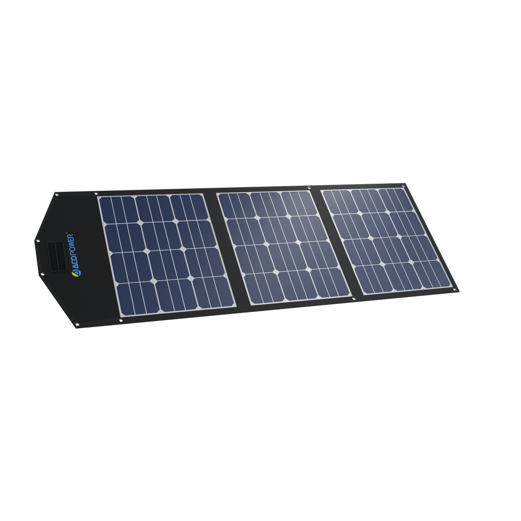 ACOPower LTK 120W Foldable Solar Panel Kit With Included ProteusX 20A Charge Controller - Outage Proof