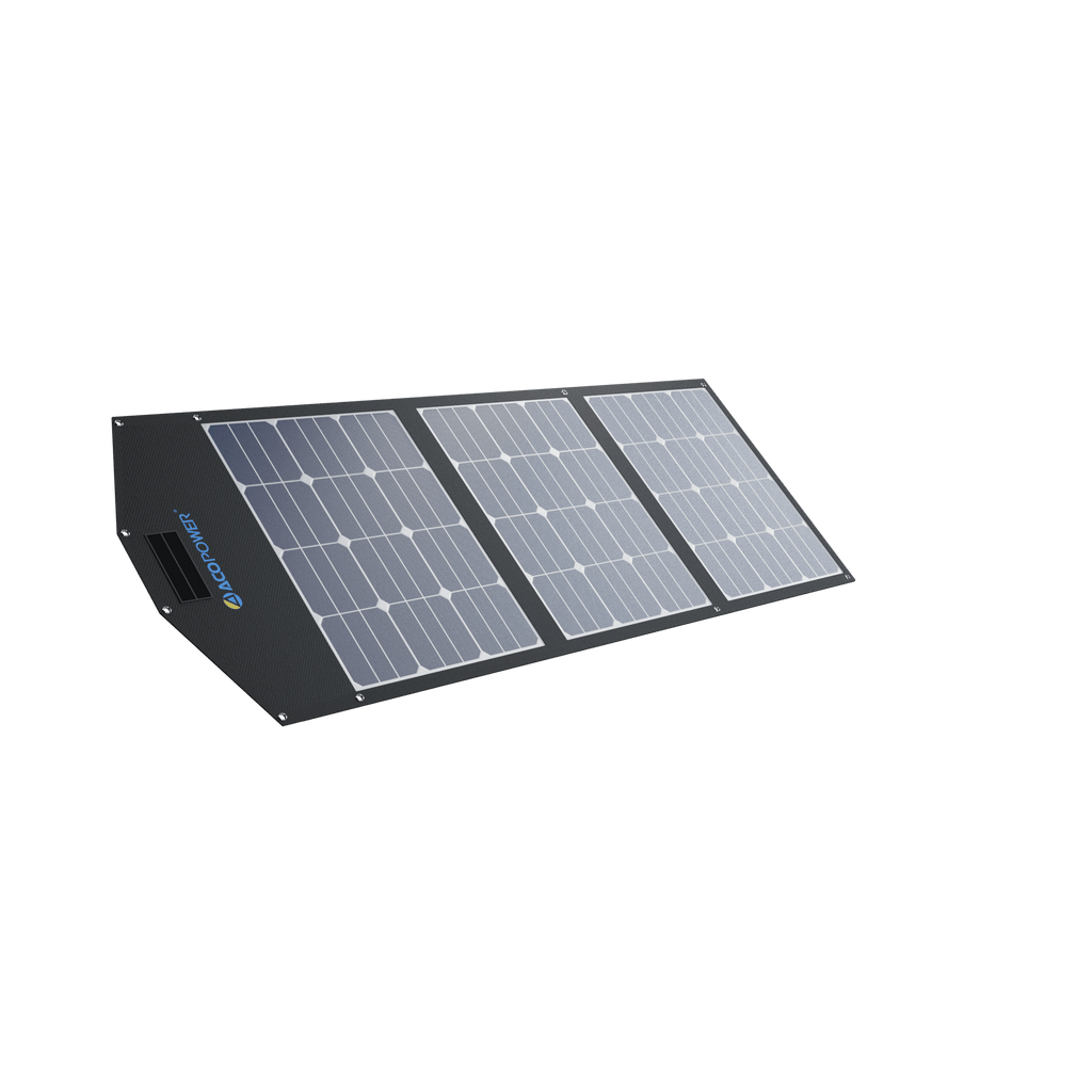 ACOPower LTK 120W Foldable Solar Panel Kit With Included ProteusX 20A Charge Controller - Outage Proof