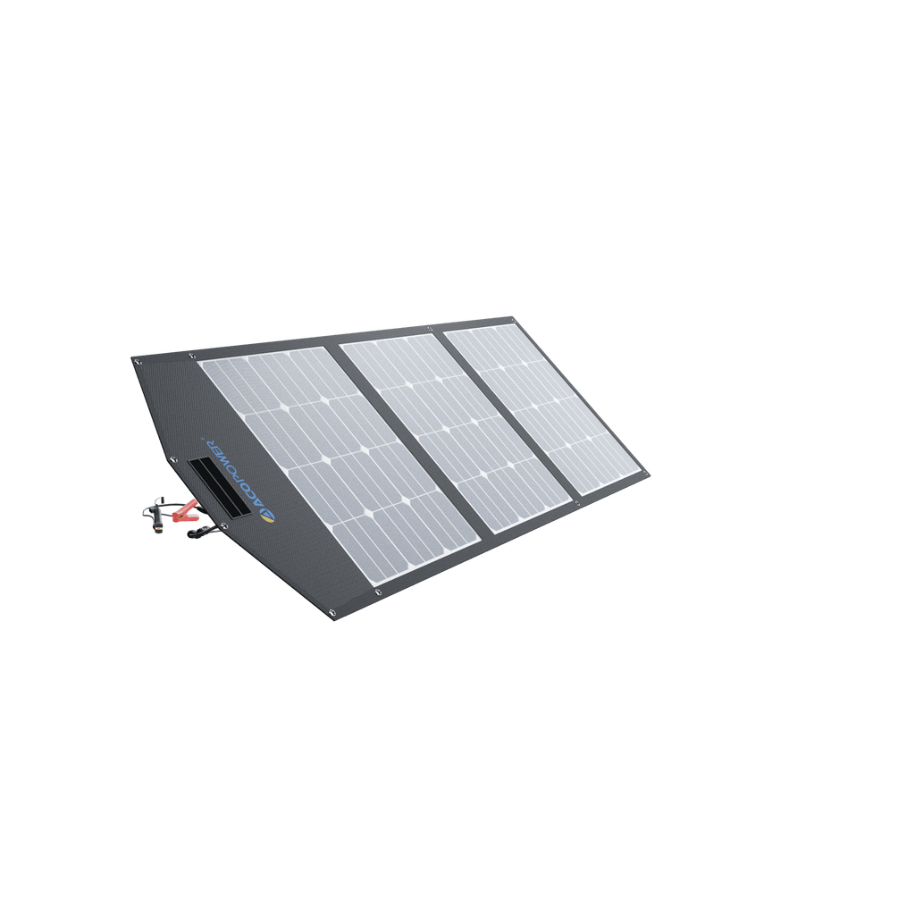 ACOPower LTK 120W Foldable Solar Panel Kit With Included ProteusX 20A Charge Controller - Outage Proof