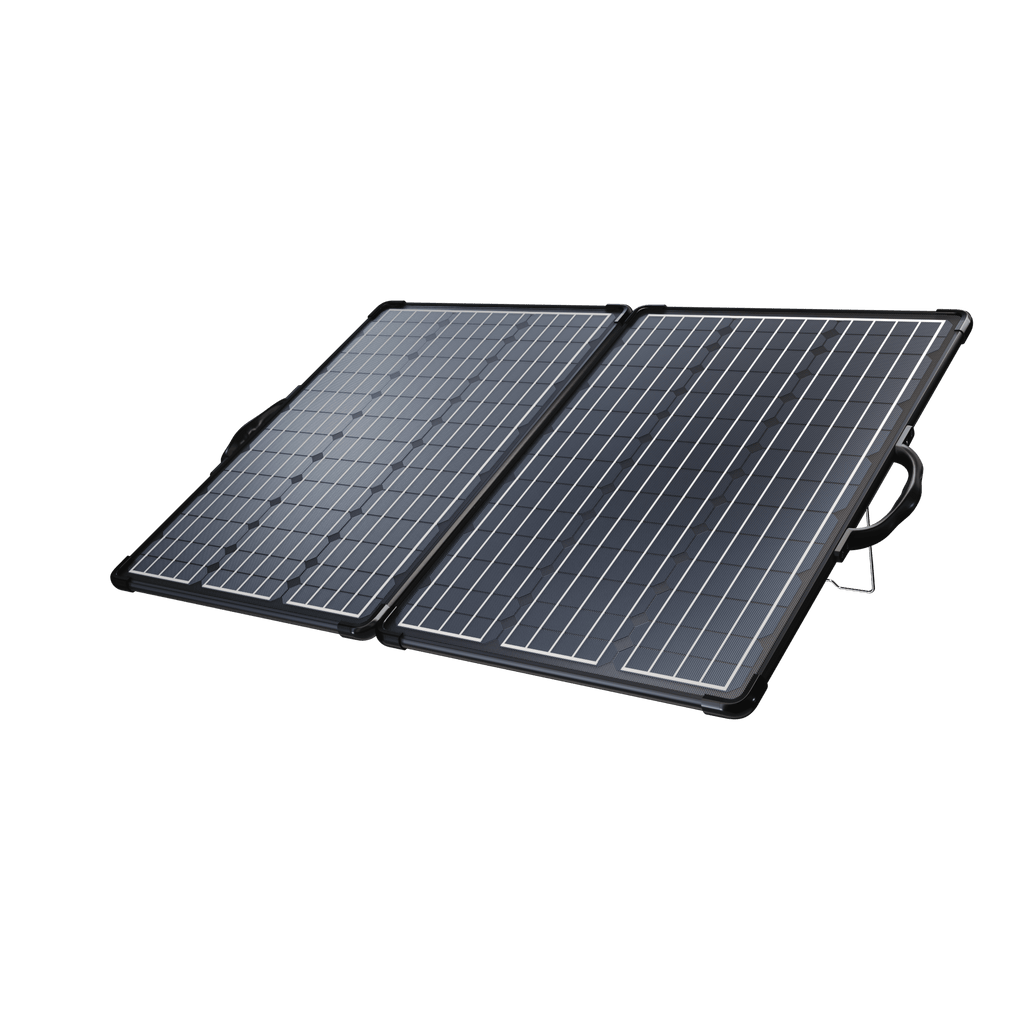 ACOPower PLK 100W Portable Solar Panel Kit,Lightweight 2x50W with 20A Charge Controller - Outage Proof