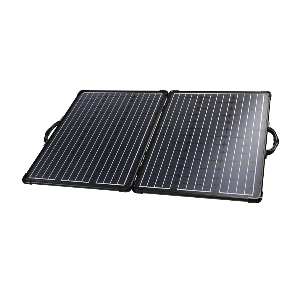 ACOPower PLK 100W Portable Solar Panel Kit,Lightweight 2x50W with 20A Charge Controller - Outage Proof