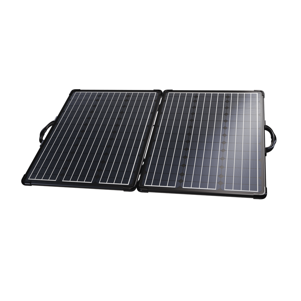 ACOPower PLK 100W Portable Solar Panel Kit,Lightweight 2x50W with 20A Charge Controller - Outage Proof
