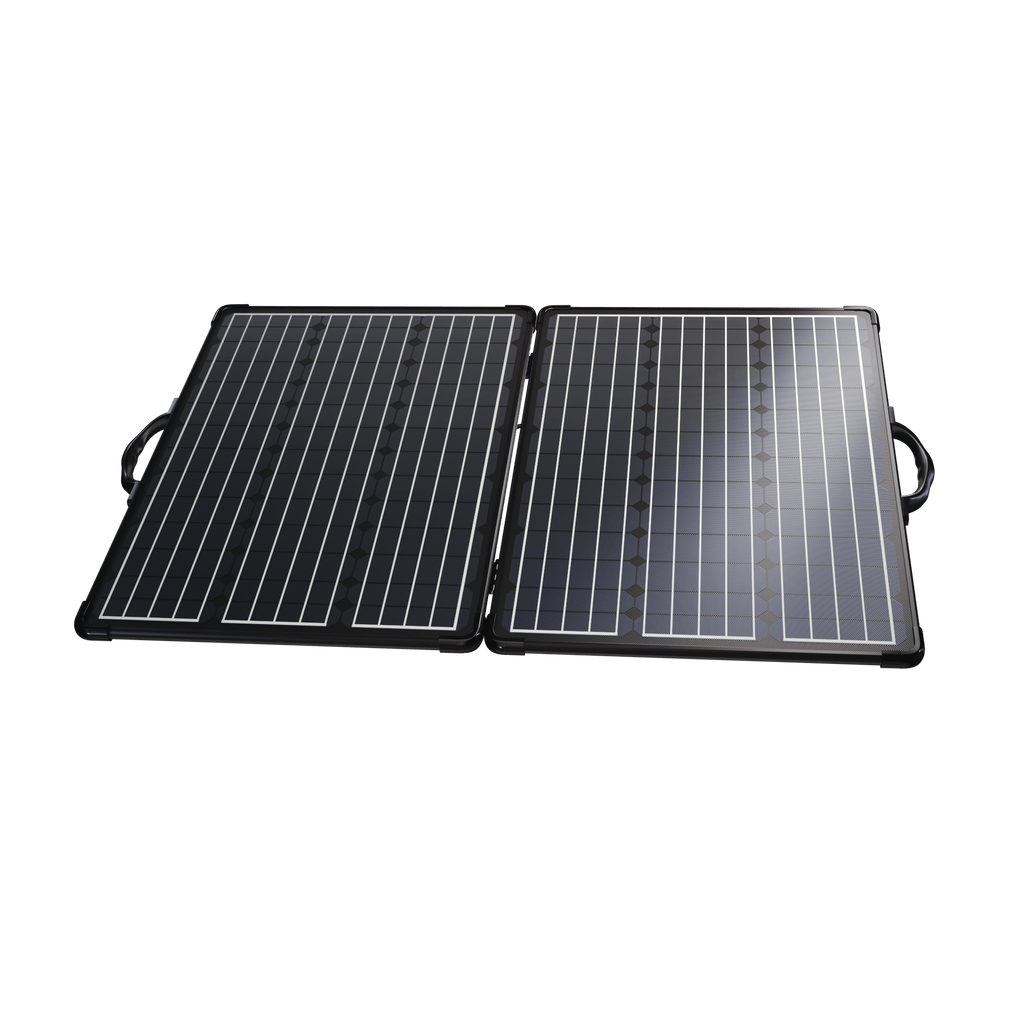 ACOPower PLK 120W Portable Solar Panel Kit, Lightweight 2x60W Briefcase with 20A Charge Controller - Outage Proof