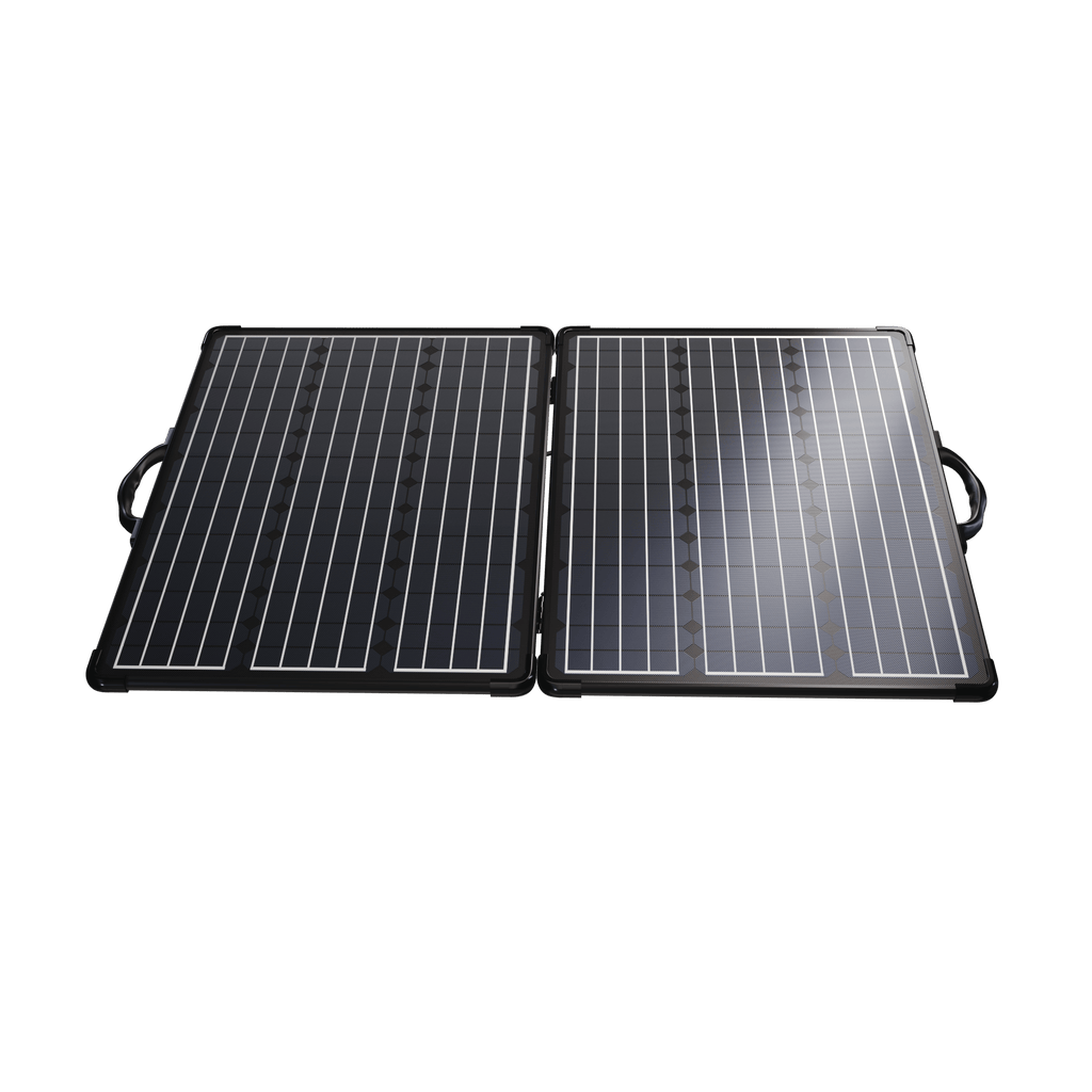ACOPower PLK 100W Portable Solar Panel Kit,Lightweight 2x50W with 20A Charge Controller - Outage Proof