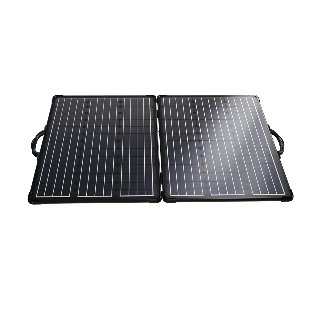 ACOPower PLK 120W Portable Solar Panel Kit, Lightweight 2x60W Briefcase with 20A Charge Controller - Outage Proof