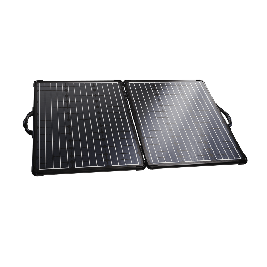 ACOPower PLK 100W Portable Solar Panel Kit,Lightweight 2x50W with 20A Charge Controller - Outage Proof