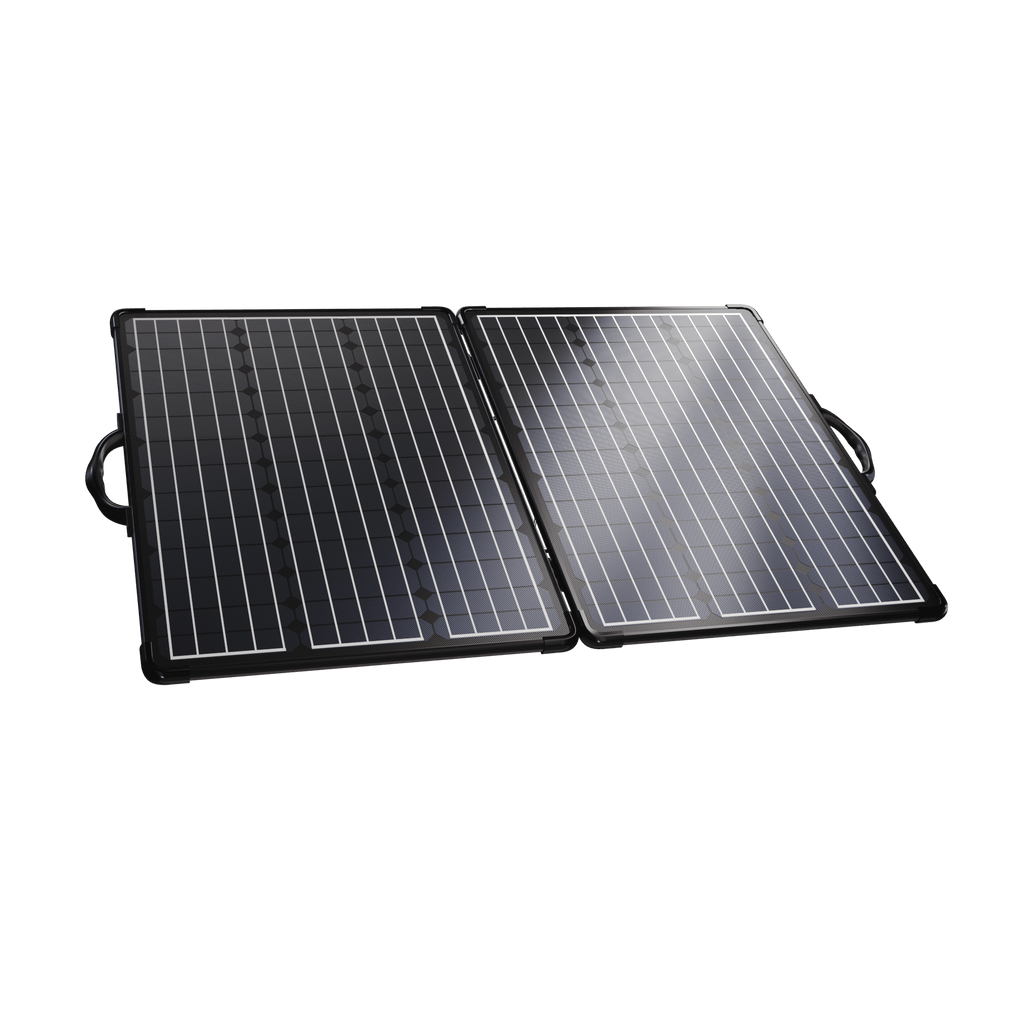 ACOPower PLK 100W Portable Solar Panel Kit,Lightweight 2x50W with 20A Charge Controller - Outage Proof