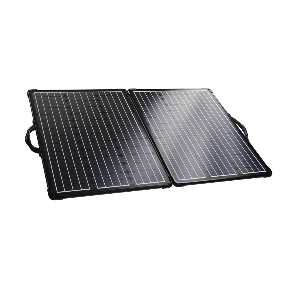 ACOPower PLK 100W Portable Solar Panel Kit,Lightweight 2x50W with 20A Charge Controller - Outage Proof