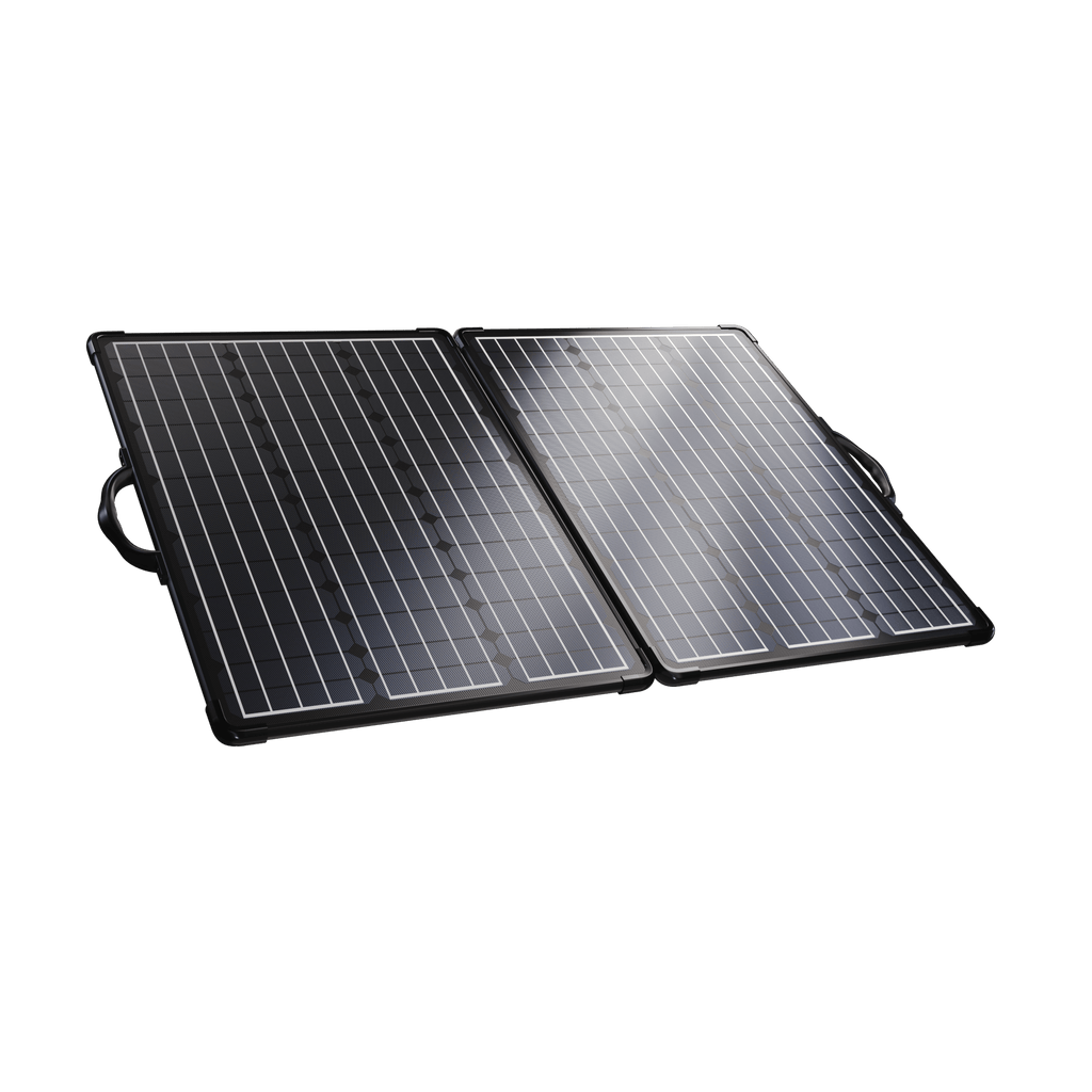 ACOPower PLK 120W Portable Solar Panel Kit, Lightweight 2x60W Briefcase with 20A Charge Controller - Outage Proof