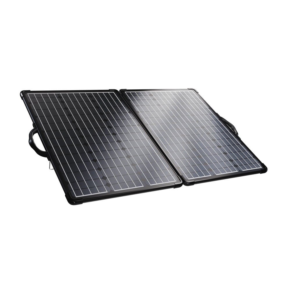 ACOPower PLK 120W Portable Solar Panel Kit, Lightweight 2x60W Briefcase with 20A Charge Controller - Outage Proof