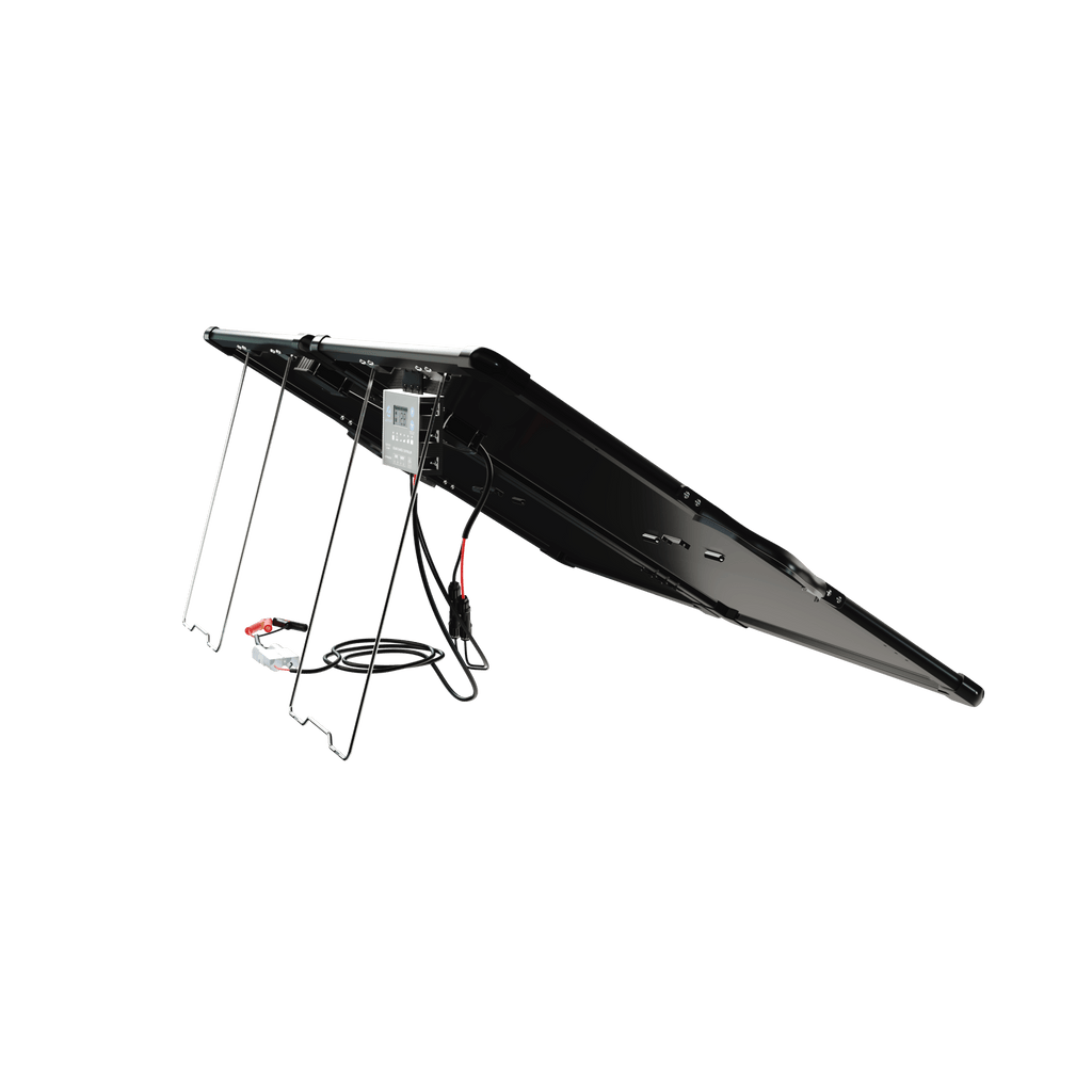 ACOPower PLK 120W Portable Solar Panel Kit, Lightweight 2x60W Briefcase with 20A Charge Controller - Outage Proof