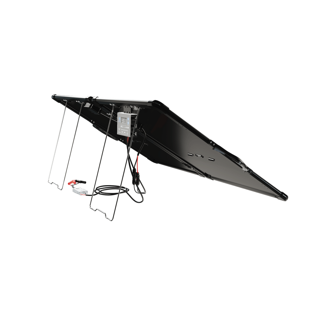 ACOPower PLK 100W Portable Solar Panel Kit,Lightweight 2x50W with 20A Charge Controller - Outage Proof