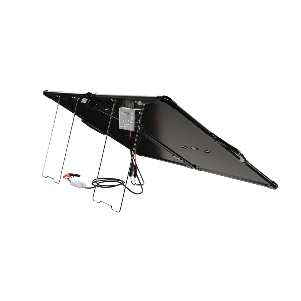 ACOPower PLK 100W Portable Solar Panel Kit,Lightweight 2x50W with 20A Charge Controller - Outage Proof