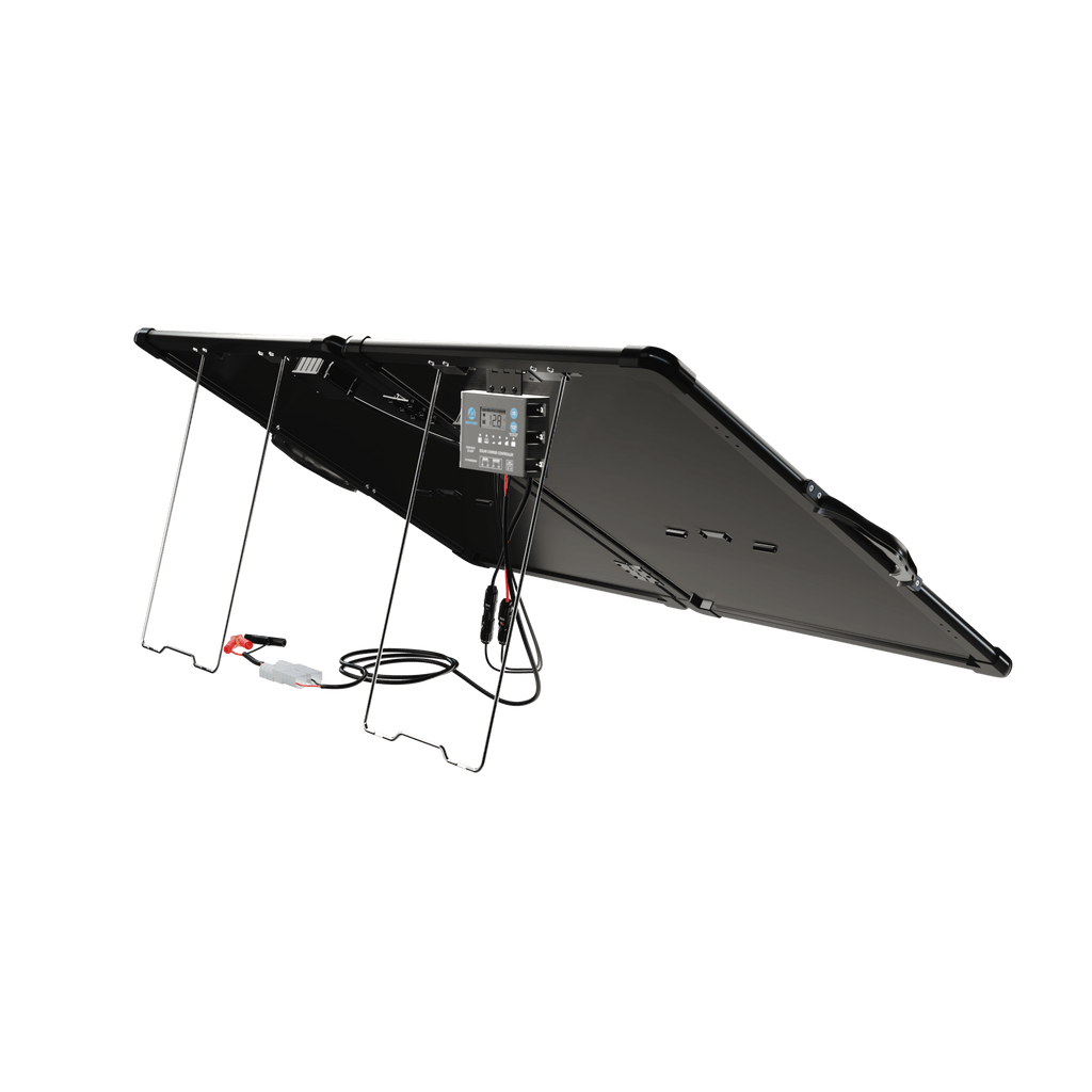 ACOPower PLK 100W Portable Solar Panel Kit,Lightweight 2x50W with 20A Charge Controller - Outage Proof