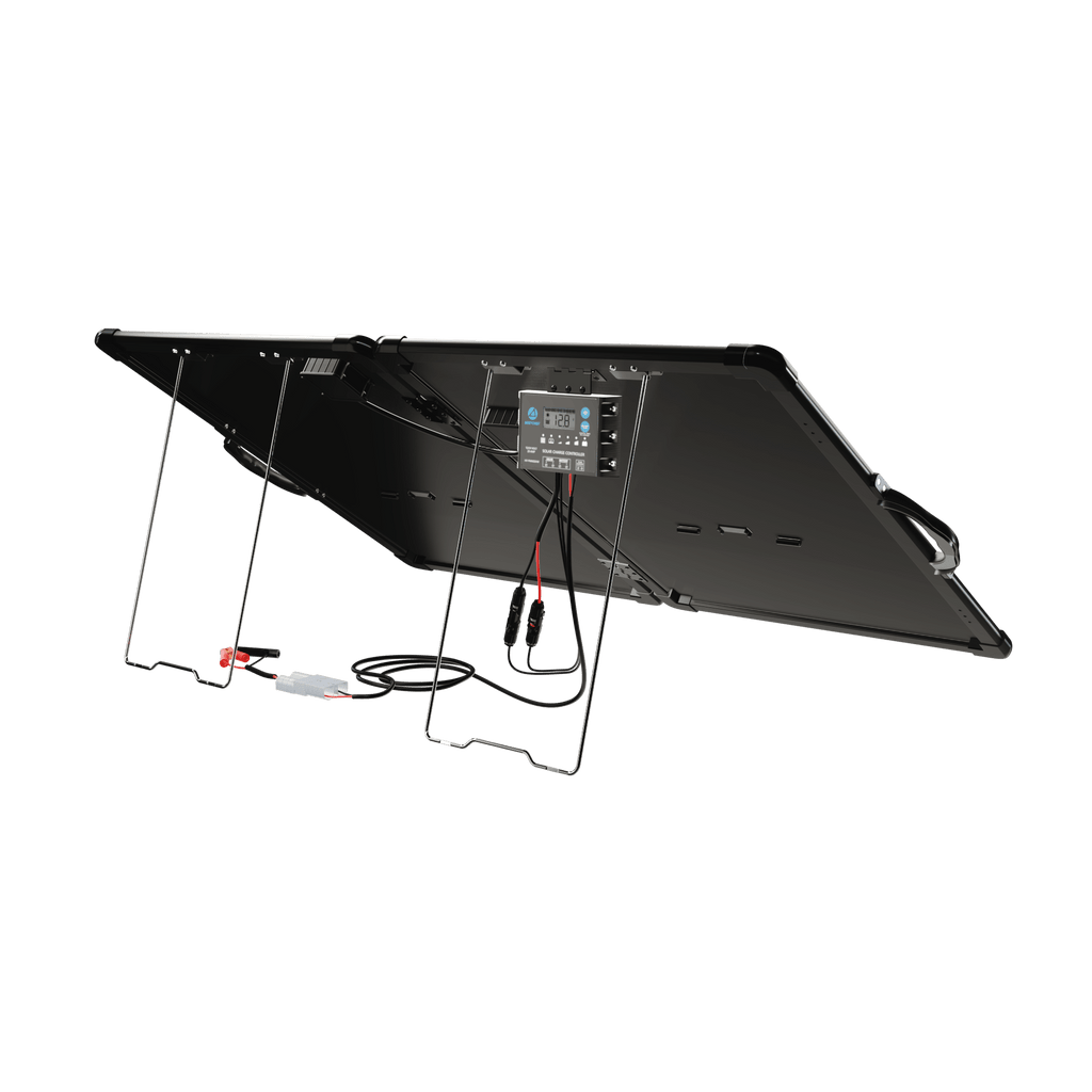 ACOPower PLK 100W Portable Solar Panel Kit,Lightweight 2x50W with 20A Charge Controller - Outage Proof