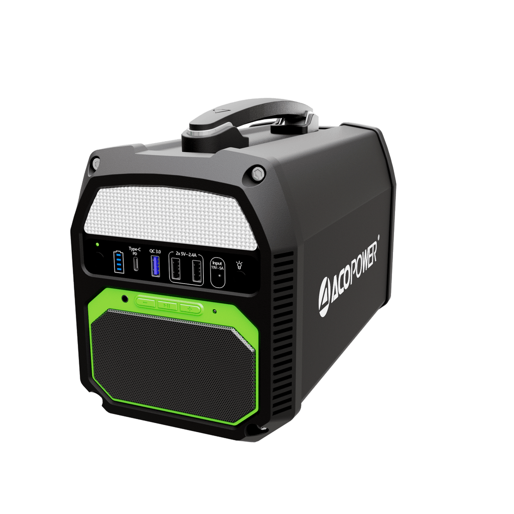 ACOPOWER 462Wh/500W Portable Solar Generator (New Arrival 2020) - Outage Proof