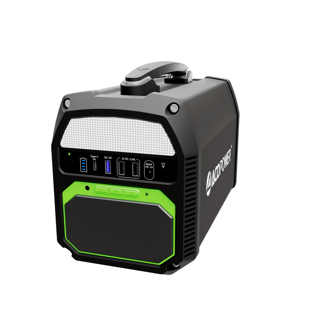 ACOPOWER 462Wh/500W Portable Solar Generator (New Arrival 2020) - Outage Proof