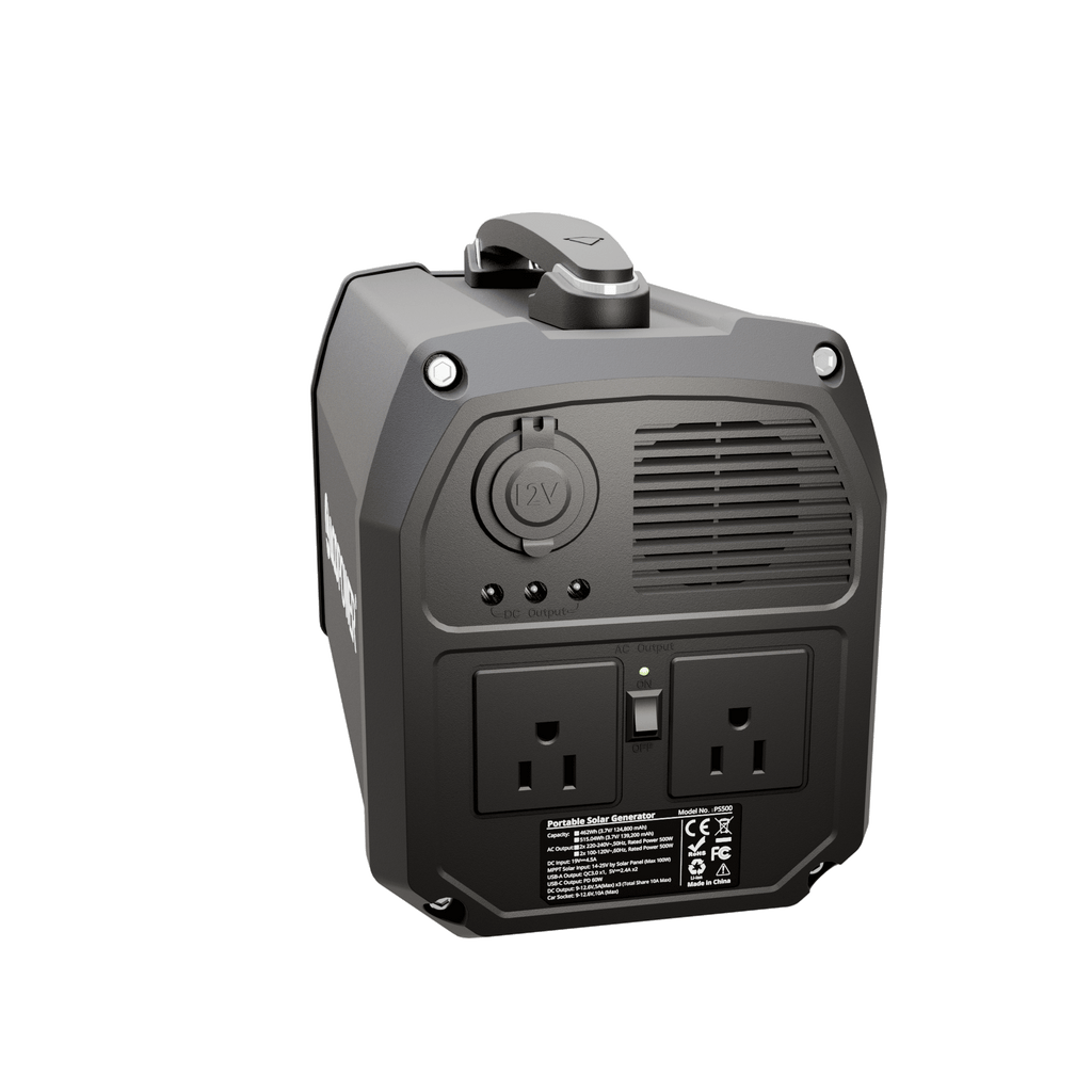 ACOPOWER 462Wh/500W Portable Solar Generator (New Arrival 2020) - Outage Proof