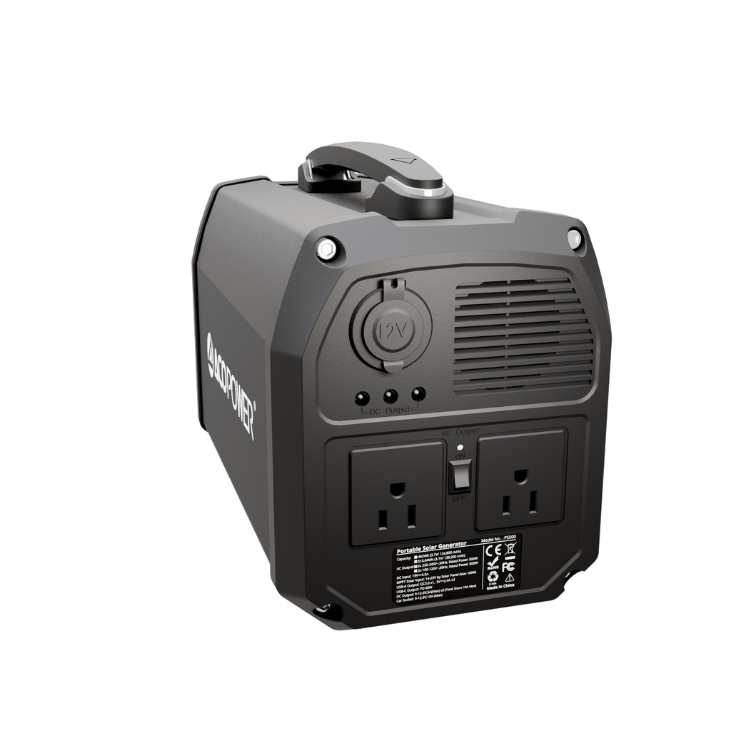 ACOPOWER 462Wh/500W Portable Solar Generator (New Arrival 2020) - Outage Proof