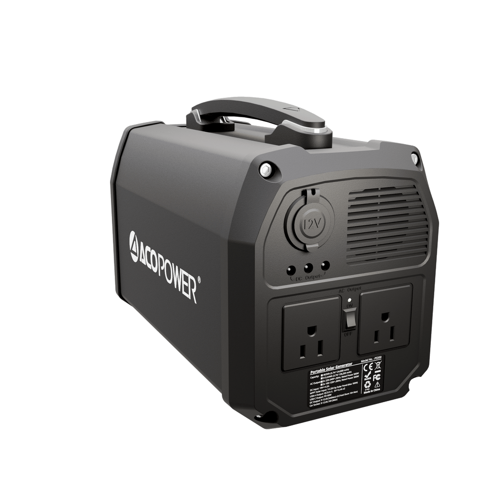 ACOPOWER 462Wh/500W Portable Solar Generator (New Arrival 2020) - Outage Proof