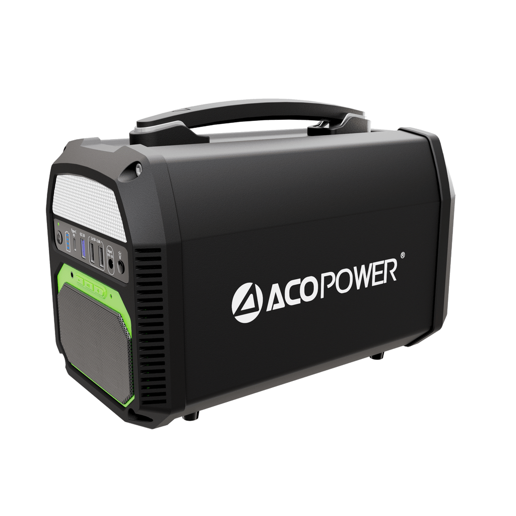 ACOPOWER 462Wh/500W Portable Solar Generator (New Arrival 2020) - Outage Proof