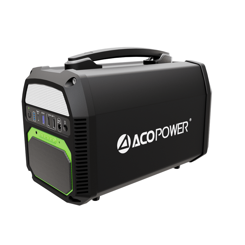 ACOPOWER 462Wh/500W Portable Solar Generator (New Arrival 2020) - Outage Proof