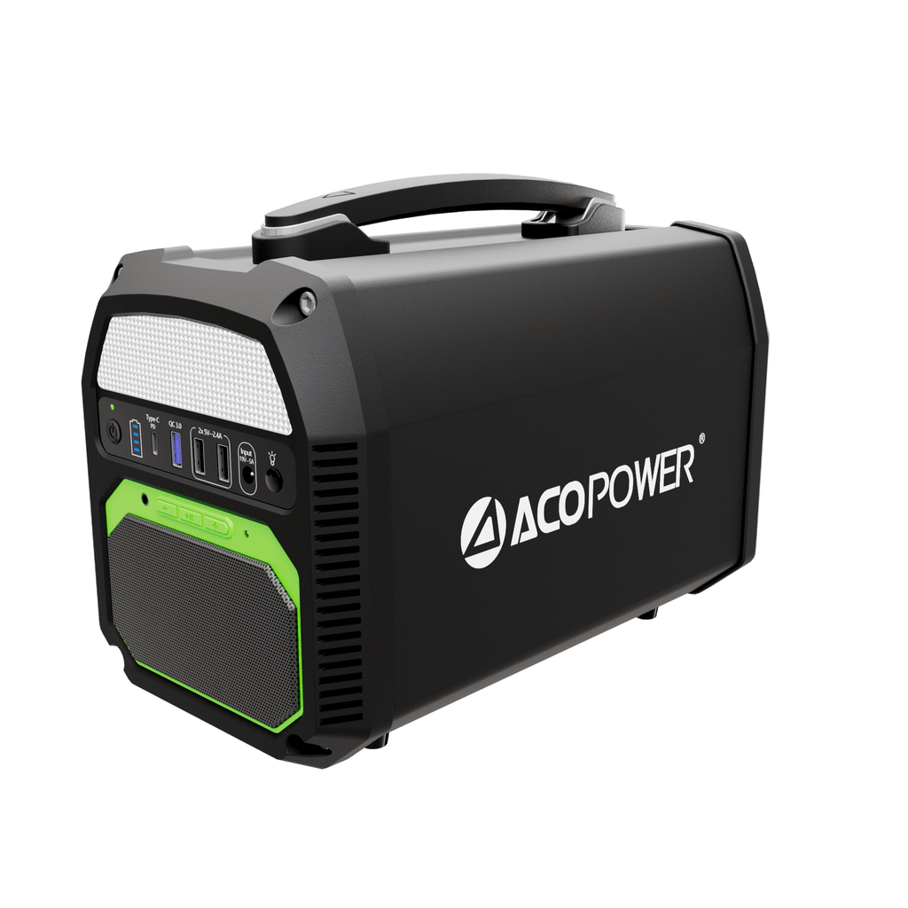 ACOPOWER 462Wh/500W Portable Solar Generator (New Arrival 2020) - Outage Proof