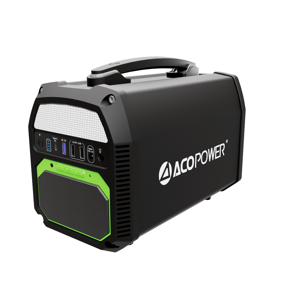 ACOPOWER 462Wh/500W Portable Solar Generator (New Arrival 2020) - Outage Proof