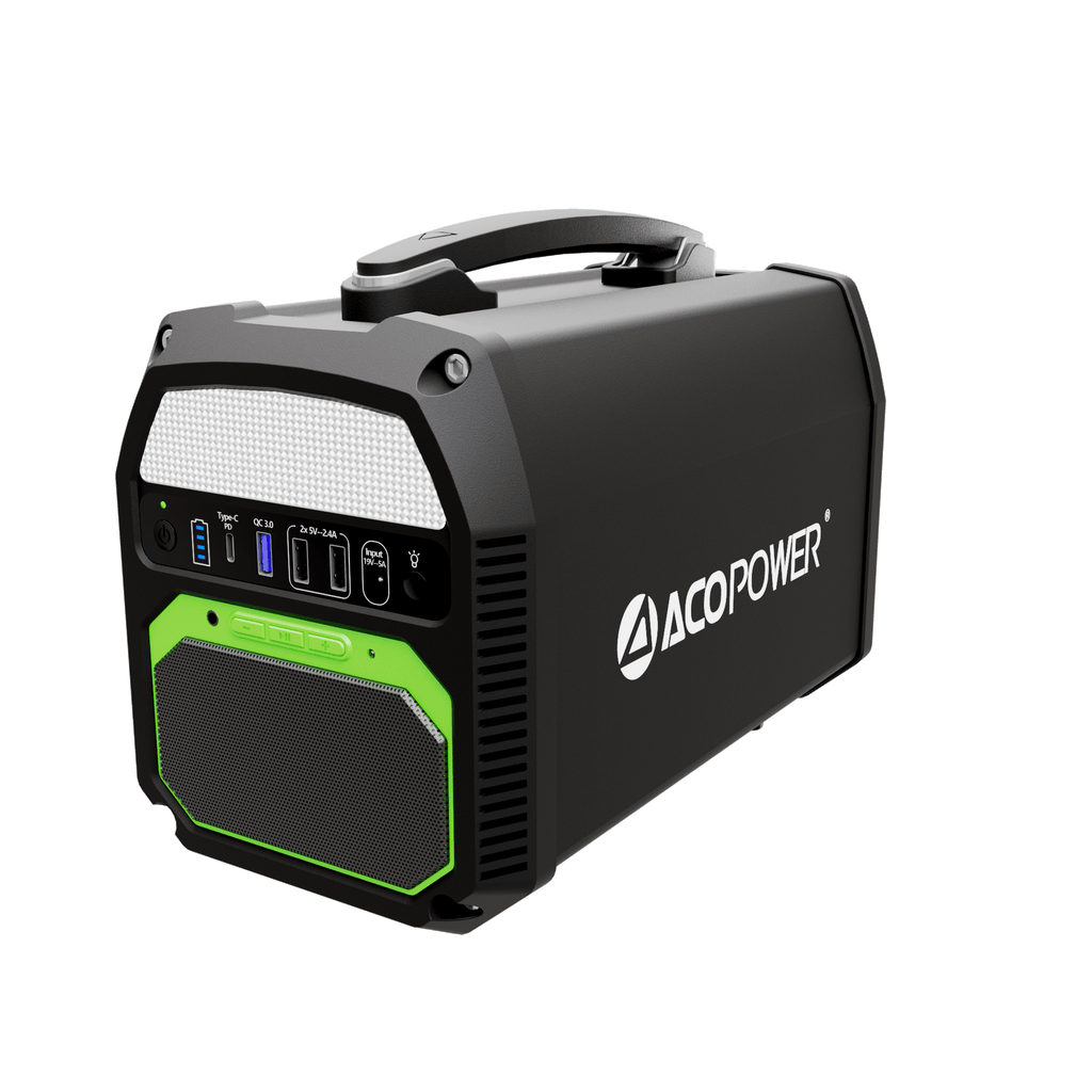 ACOPOWER 462Wh/500W Portable Solar Generator (New Arrival 2020) - Outage Proof