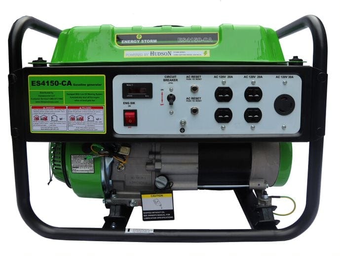 Lifan Power USA Energy Storm Series 3500 Watt Recoil Start Generator ES4150-CA - Outage Proof