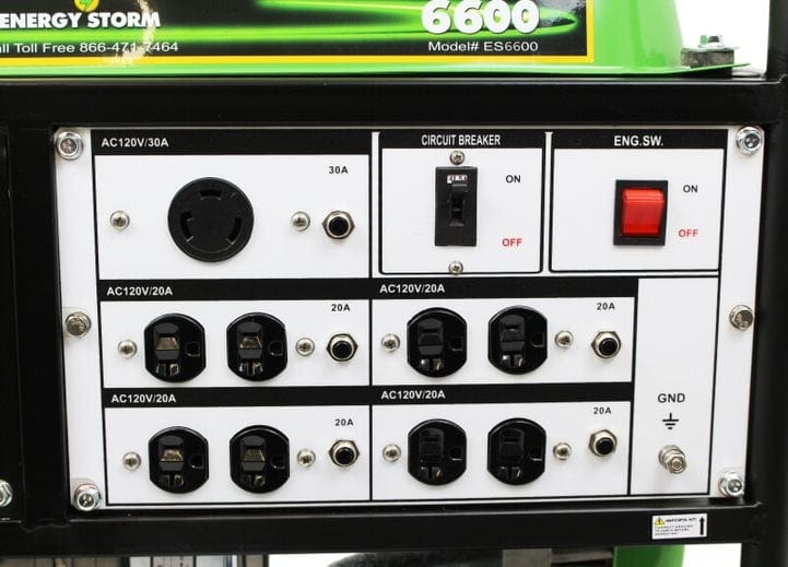 Lifan Power USA 6600W ES Generator - ES6600 (CA) - Outage Proof