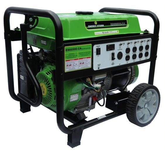 Lifan Power USA's ES6650E-CA Recoil Start Open Frame Generator - Outage Proof